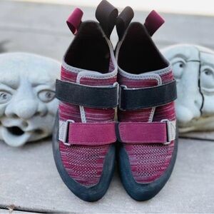 Black Diamond Momentum Merlot Climbing Shoe Women's Size 7.5 Men’s size 6.5